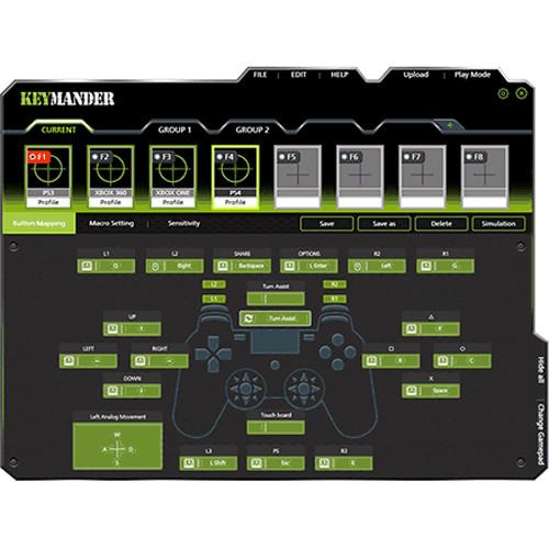 IOGEAR KeyMander Controller Emulator for PS3 PS4 & XBOX 360 One Game Console