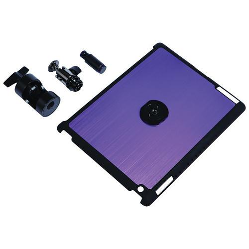 On-Stage Quick Disconnect Tablet Mounting System with Snap-On Cover for iPad 2 and 3