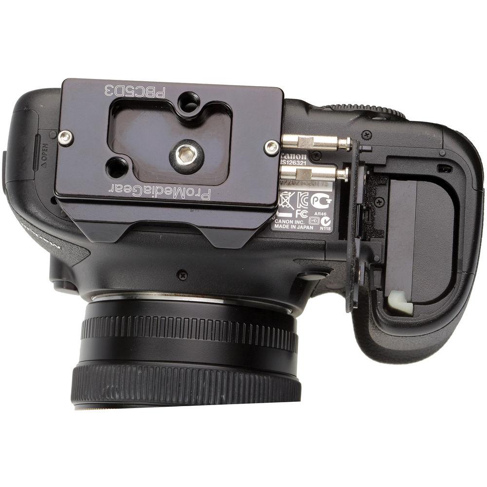 ProMediaGear Bracket Plate for Canon EOS 5D Mark III