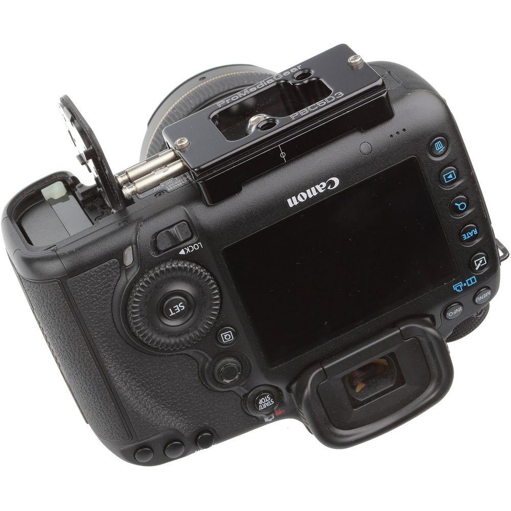 ProMediaGear Bracket Plate for Canon EOS 5D Mark III
