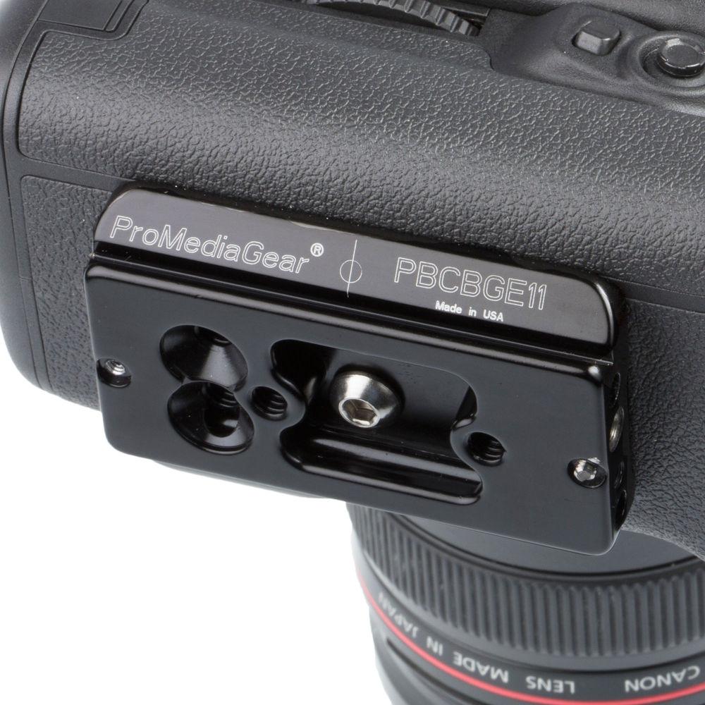 ProMediaGear Bracket Plate for Canon EOS 5D Mark III and 7D with Battery Grips