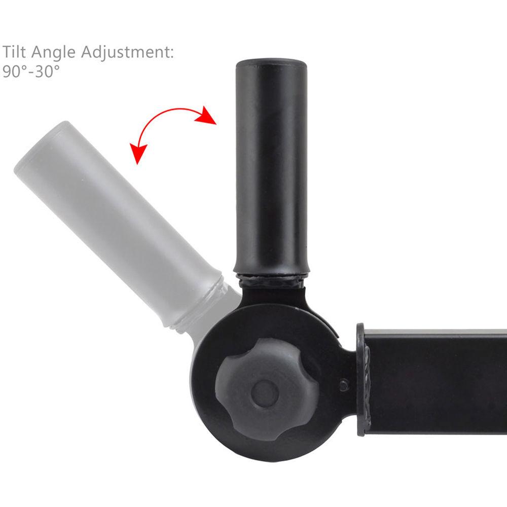 Pyle Pro PSTNDW15 Dual Universal Adjustable Wall Mount Speaker Bracket Stands