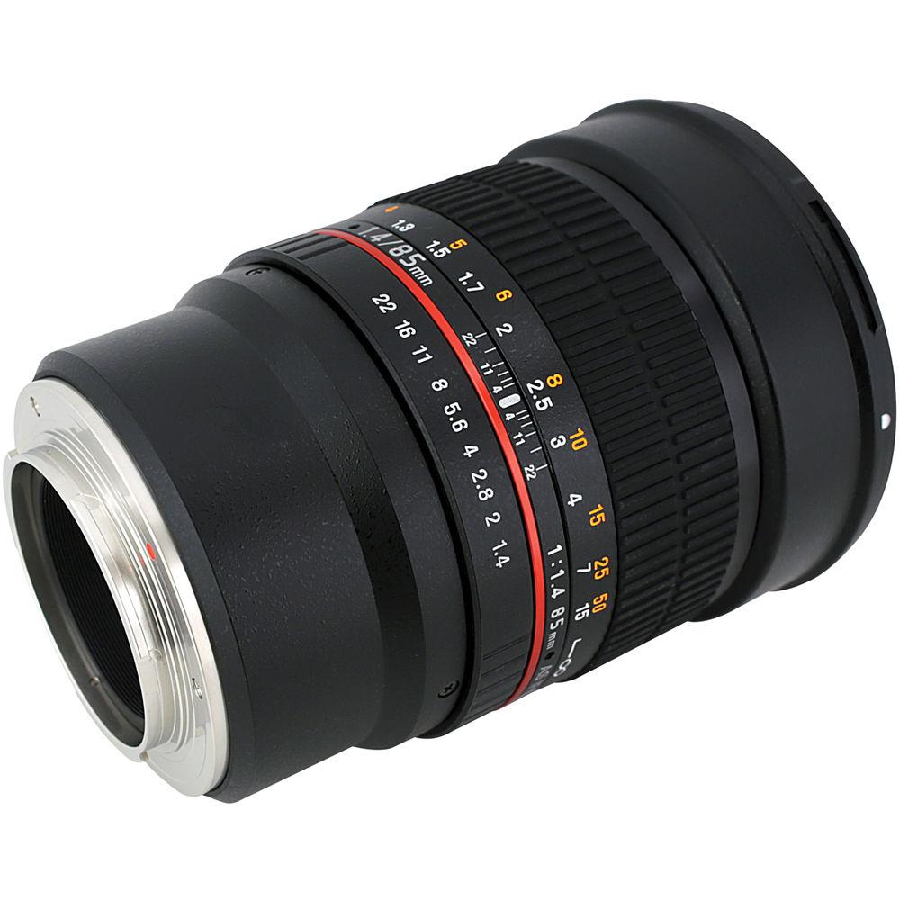 Samyang 85mm f 1.4 Aspherical IF Lens for Sony E-Mount Cameras