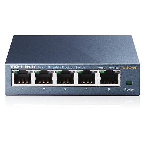 TP-Link TL-SG105 5-Port 10 100 1000 Mb s Desktop Switch
