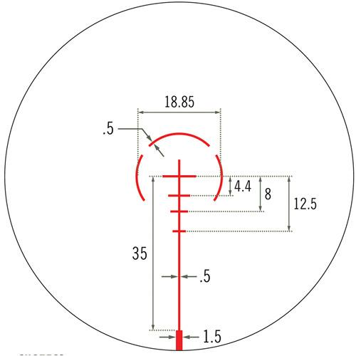 Vortex 3x Spitfire Dual-Illumination Riflescope