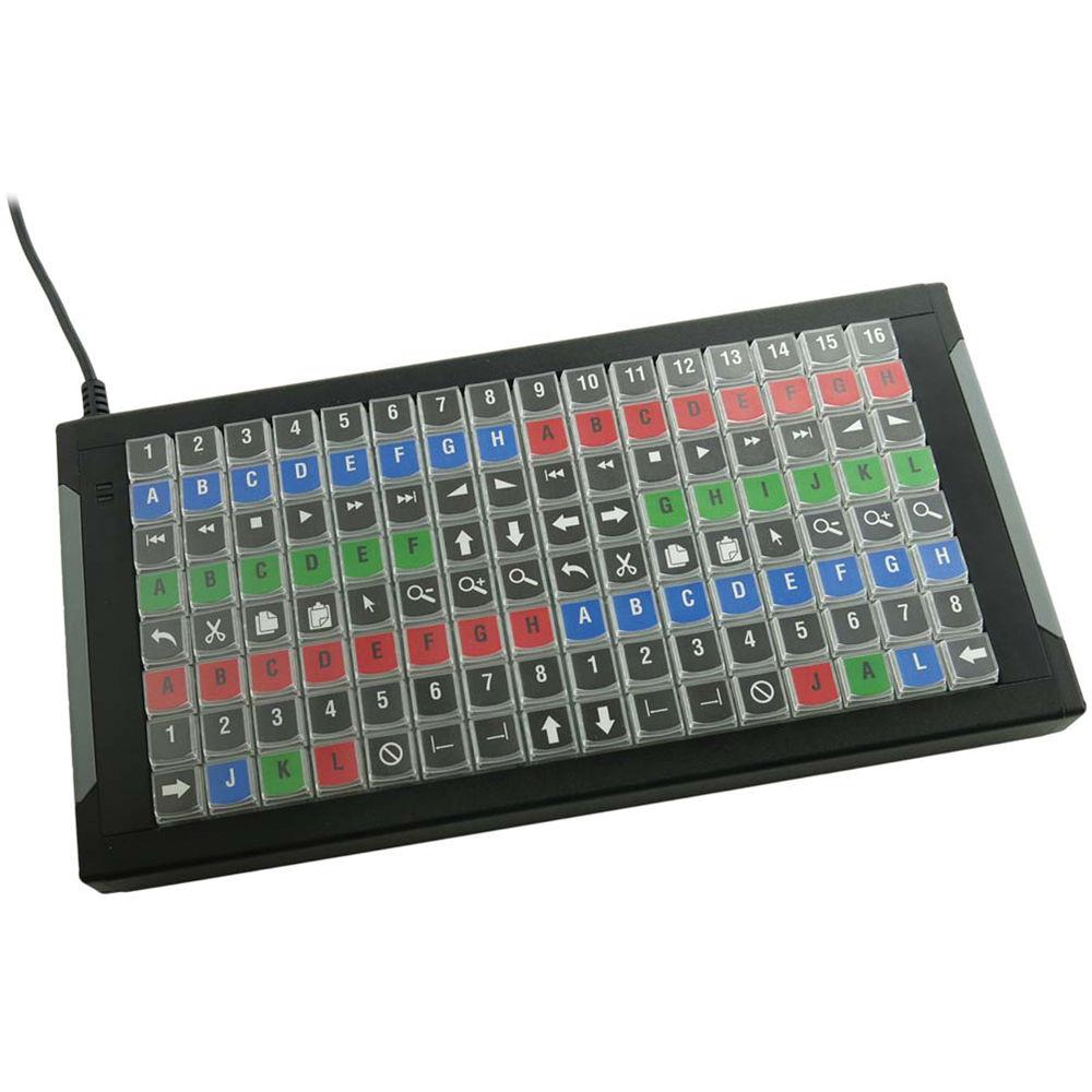 X-keys XK-128 Customizable USB Keyboard