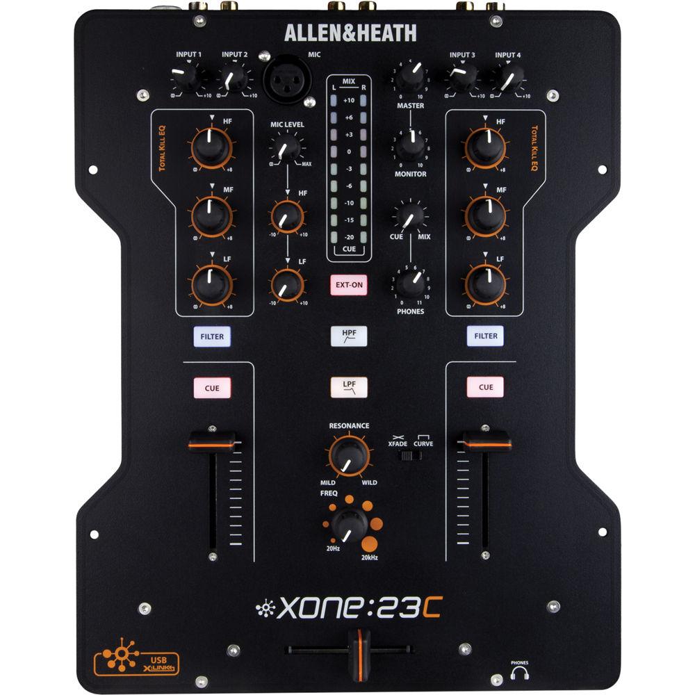 Allen & Heath XONE:23C - DJ Mixer Internal Soundcard