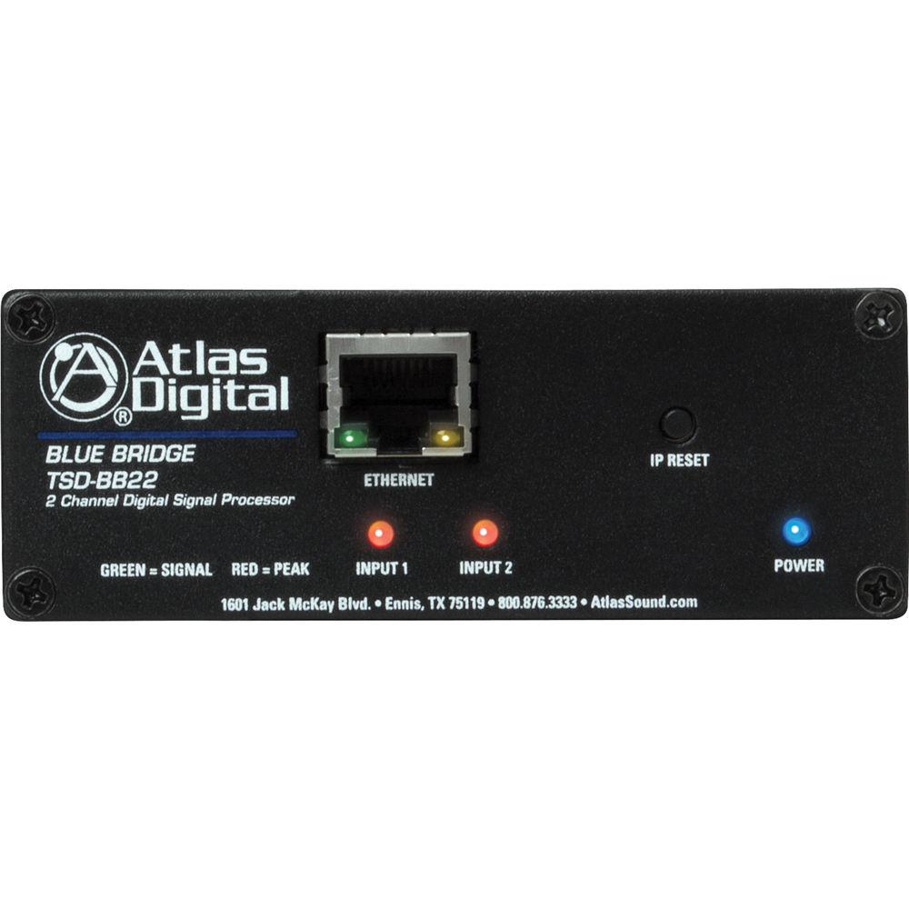 Atlas Sound TSD BlueBridge 2 Input 2 Output DSP Audio Processor