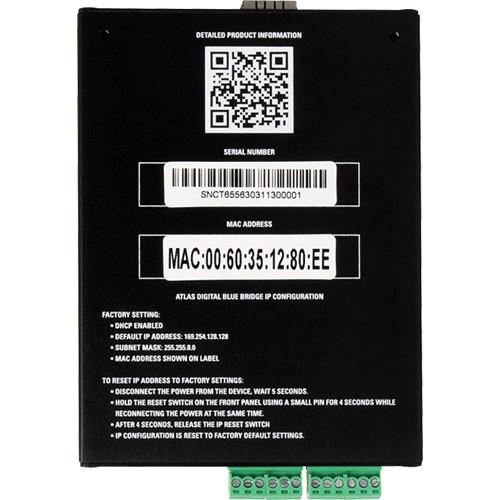 Atlas Sound TSD BlueBridge 2 Input 2 Output DSP Audio Processor