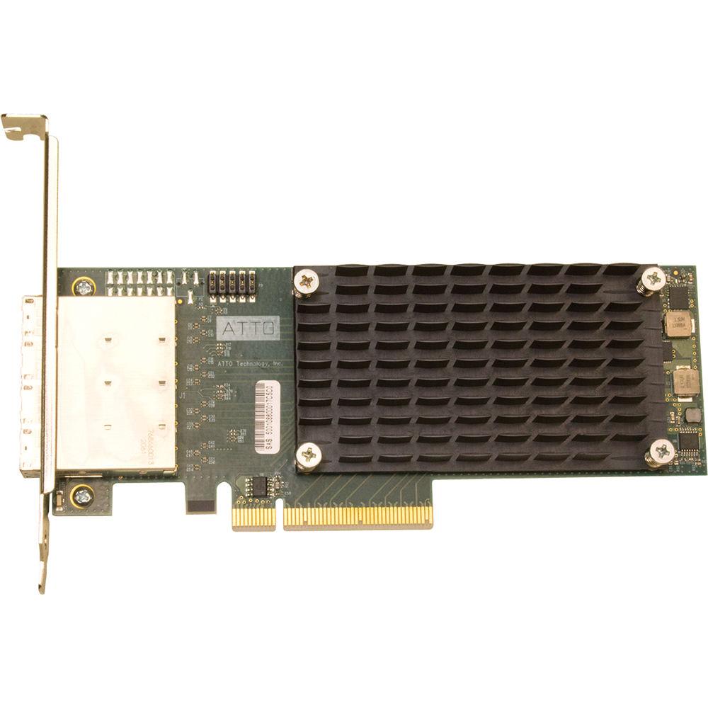 ATTO Technology ExpressSAS H12F0 16-Port External 12 Gb s SAS to PCIe 3.0 HBA