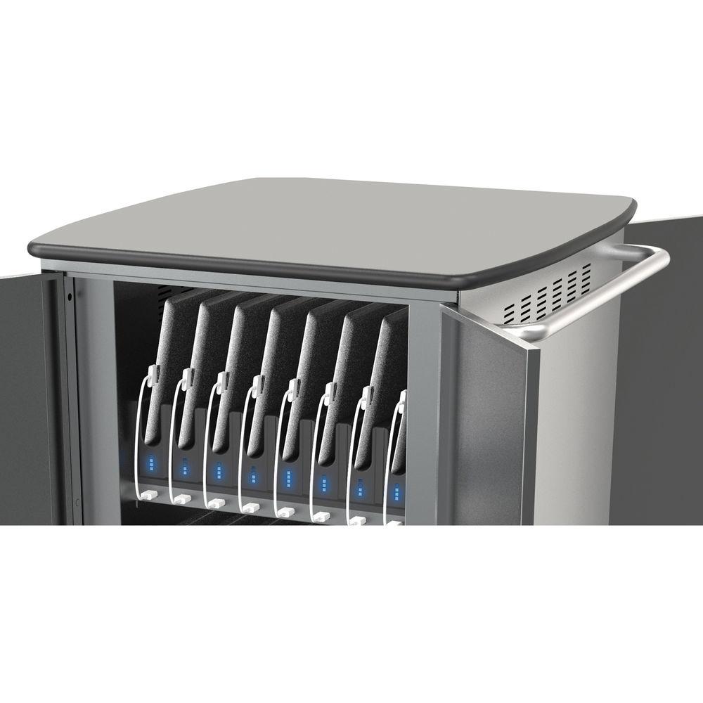 Balt iTeach High Capacity Syncing and Charging Cart for 16 Tablets