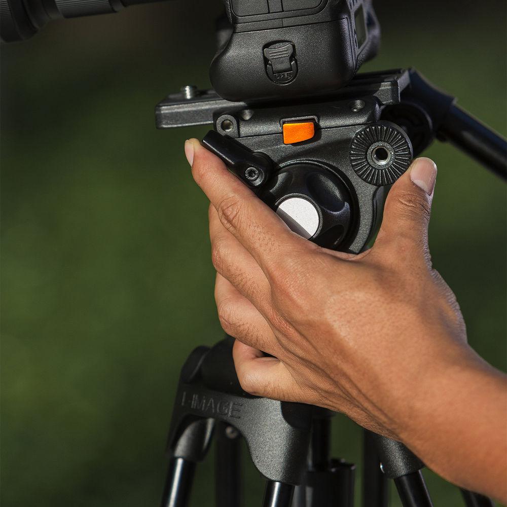 E-Image 2-Stage Aluminum Tripod with GH03 Head