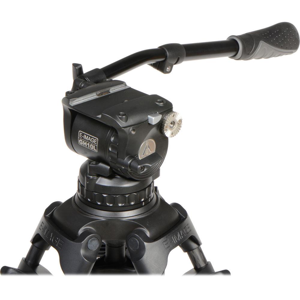 E-Image GC102 2-Stage Carbon Fiber Tripod with GH10L Head