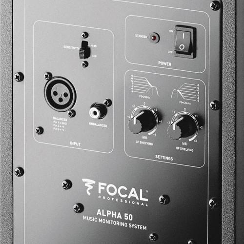 Focal Alpha 50 Active 2-Way 5" Near Field Professional Monitoring Speaker