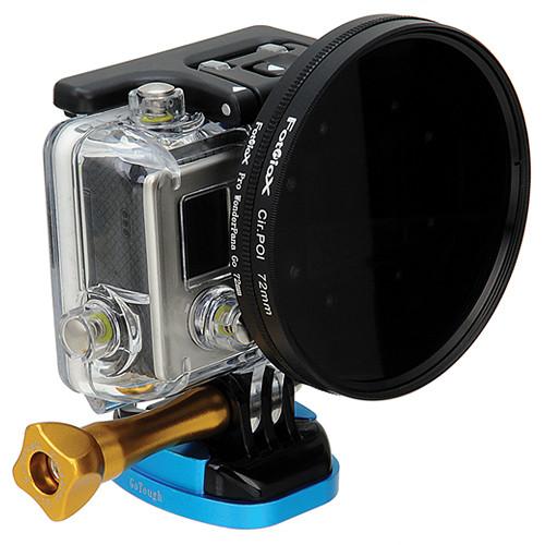 FotodioX Pro WonderPana Go Filter Adapter System with 72mm Step-Up Ring for GoPro Hero 3