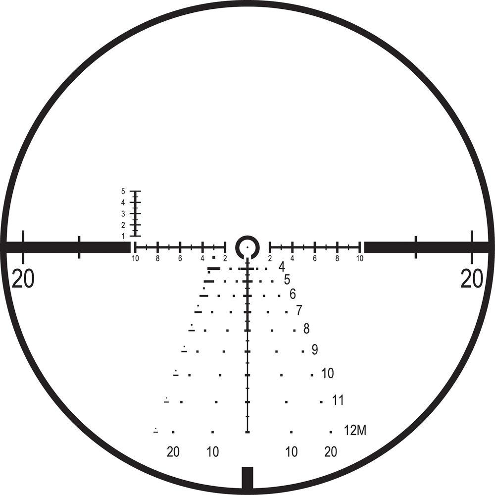 Leupold Mark 6 1-6x20 M6C1 Side Focus Parallax Riflescope