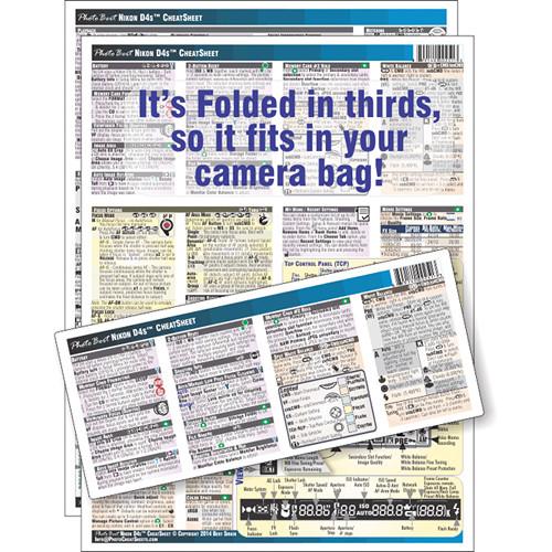 PhotoBert CheatSheet for the Nikon D4s Digital SLR