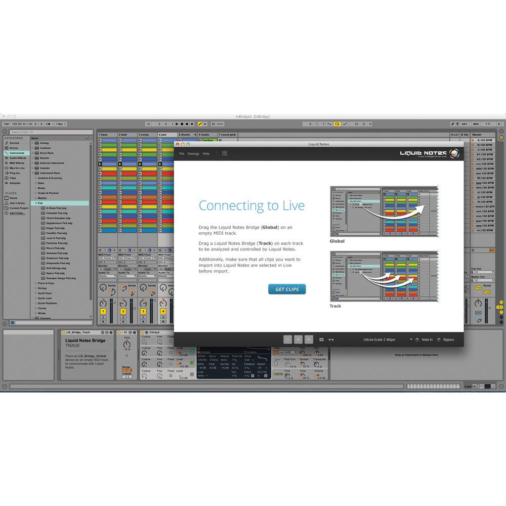 Re-Compose Liquid Notes for Live - For Ableton Live