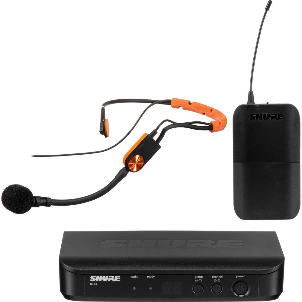 Shure BLX14 SM31 Fitness Headset Tabletop Wireless Mic System