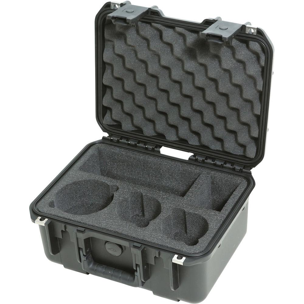 SKB iSeries Watertight Case for Three DSLR Lenses