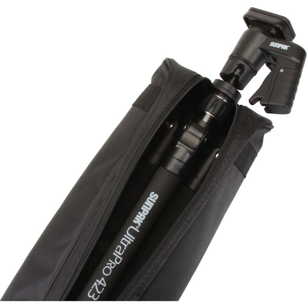 Sunpak UltraPRO 423 Tripod Kit with 620-CPG Pistol Grip Ball Head