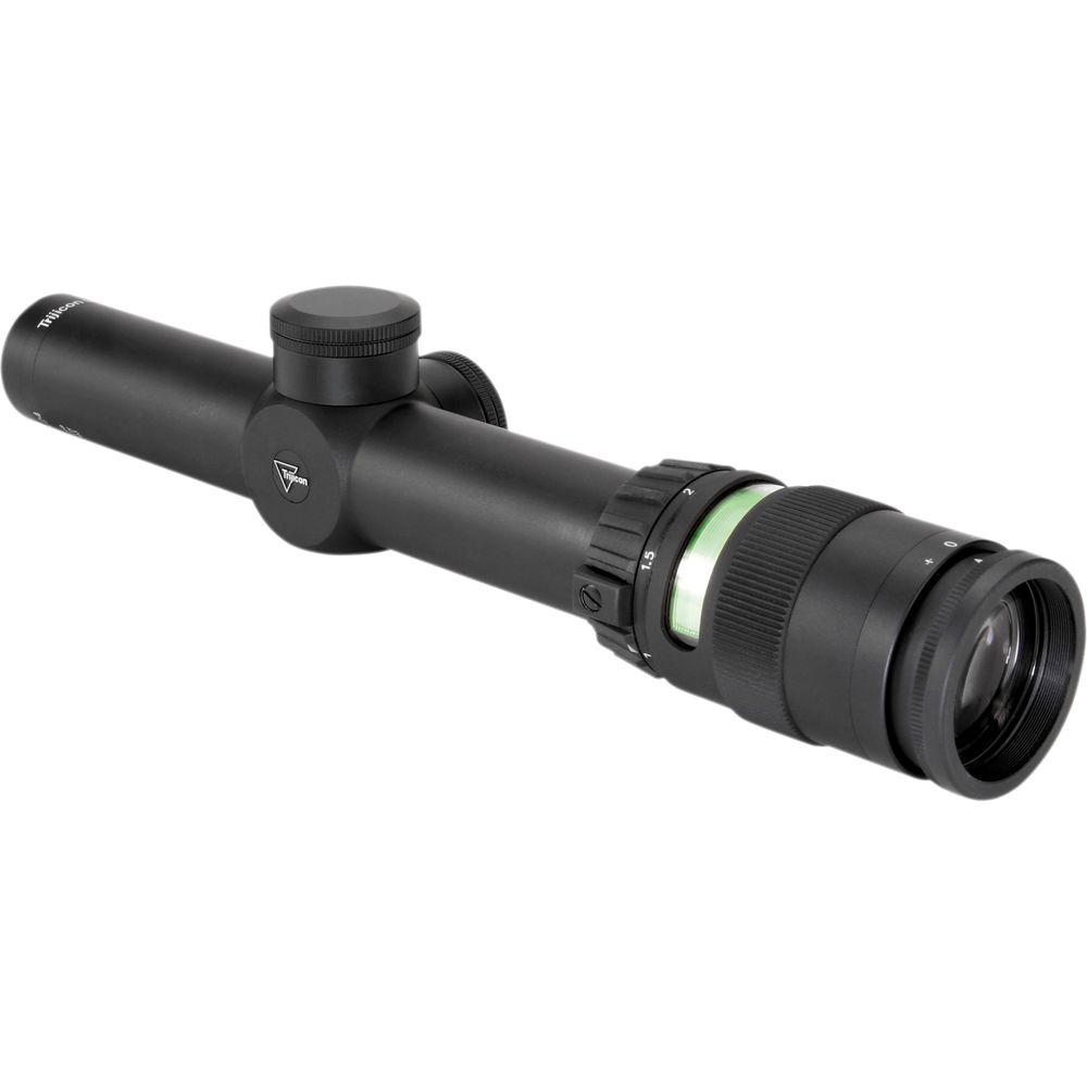Trijicon 1-4x24 AccuPoint Riflescope with Green-Dot Duplex Reticle