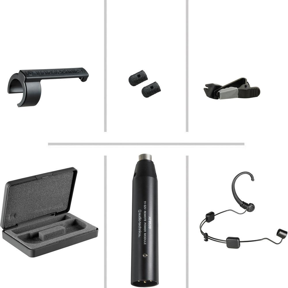 Audio-Technica BP894 Subminiature Cardioid Condenser Headworn Microphone with Power Module