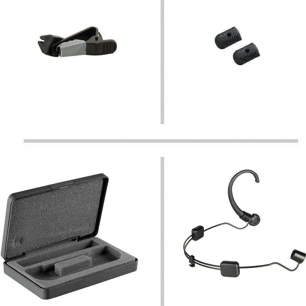 Audio-Technica BP894cT4 MicroSet Subminiature Cardioid Condenser Headworn Microphone with TA4F Connector for Shure Wireless Transmitters