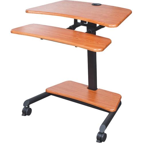 Balt Up-Rite Mobile Workstation with Adjustable Sit Stand Desk