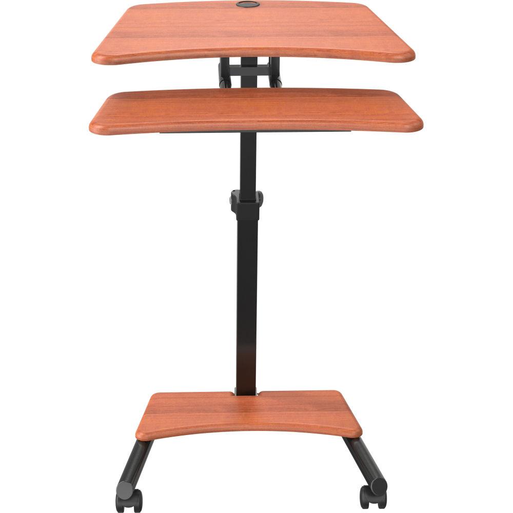 Balt Up-Rite Mobile Workstation with Adjustable Sit Stand Desk