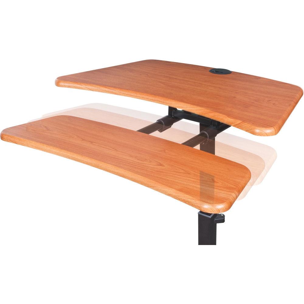 Balt Up-Rite Mobile Workstation with Adjustable Sit Stand Desk