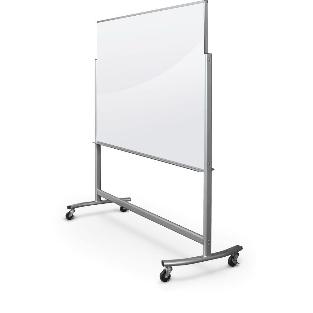 Balt Visionary Move Mobile Magnetic Glass Whiteboard