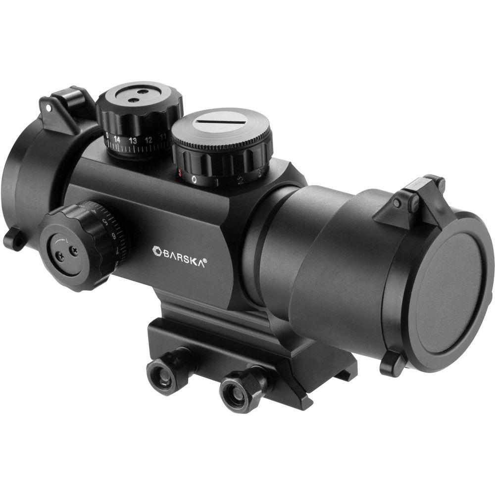 Barska AR-X 1x35mm Multi-Reticle Red Green Dot Scope