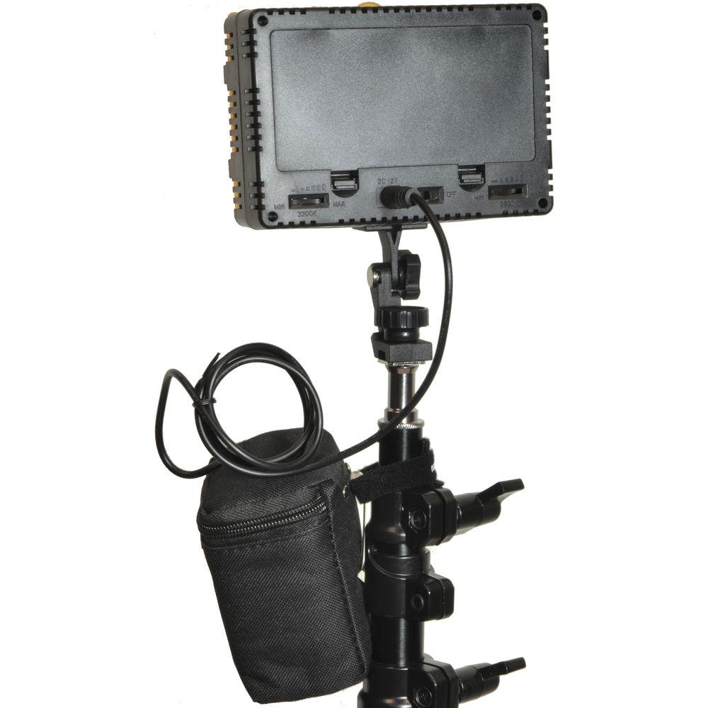 Bescor Field Pro FP-180KL Bi-Color On-Camera 2-Light Battery Kit