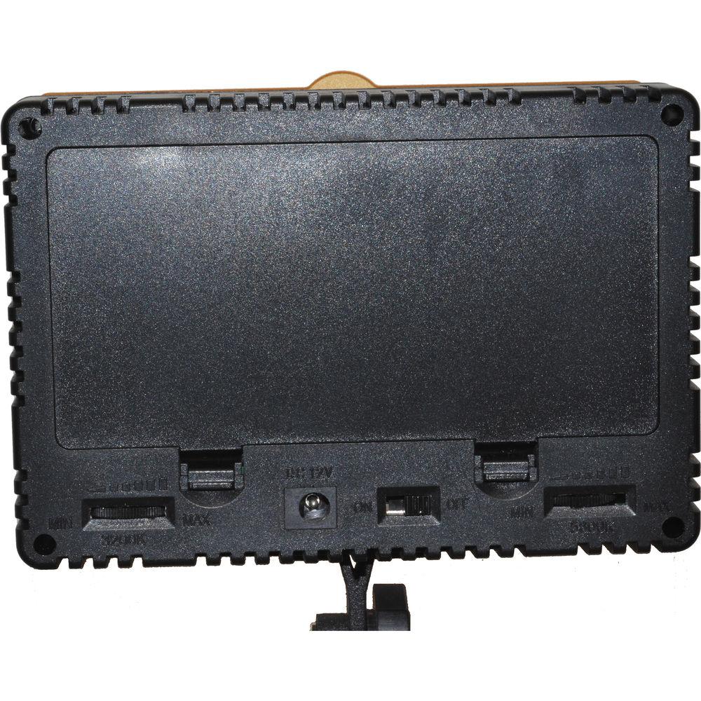 Bescor Field Pro FP-180SL Bi-Color On-Camera 1-Light Battery Kit