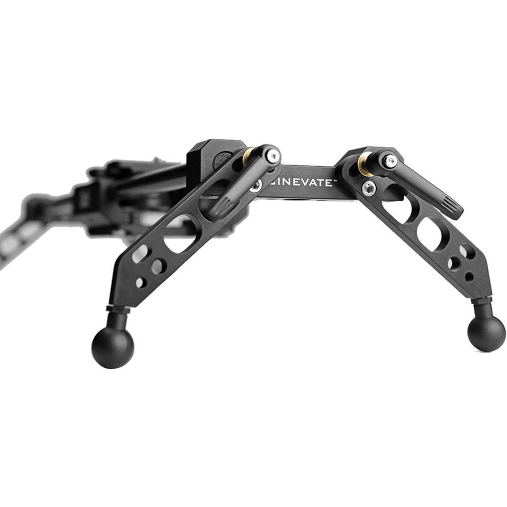 Cinevate Inc All Terrain Legs for Duzi V2 & V3 Camera Slider with End Block Mounting Holes