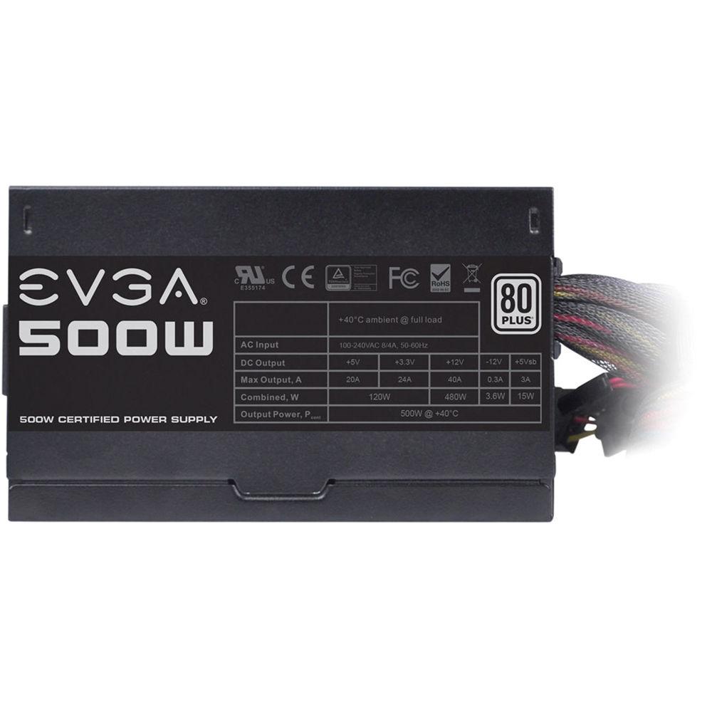 EVGA 500W Computer Power Supply