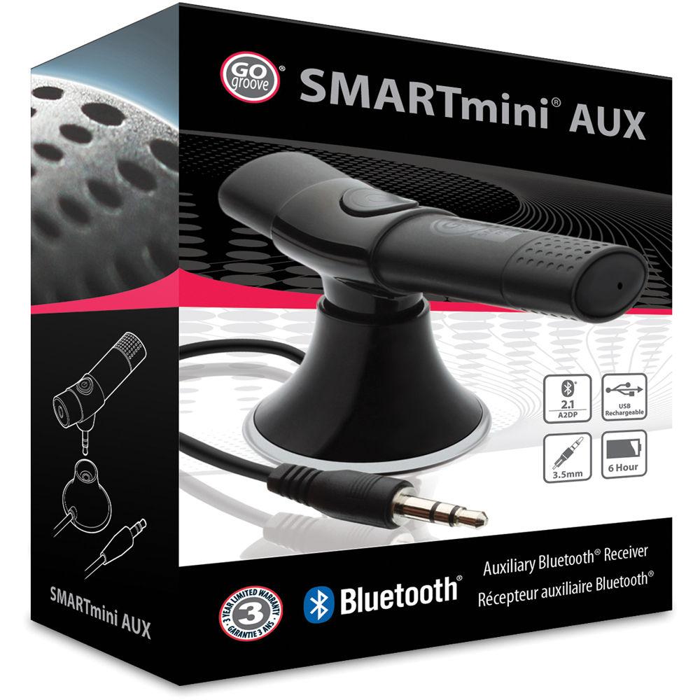 GOgroove SMARTmini AUX Bluetooth Car Kit Hands-Free