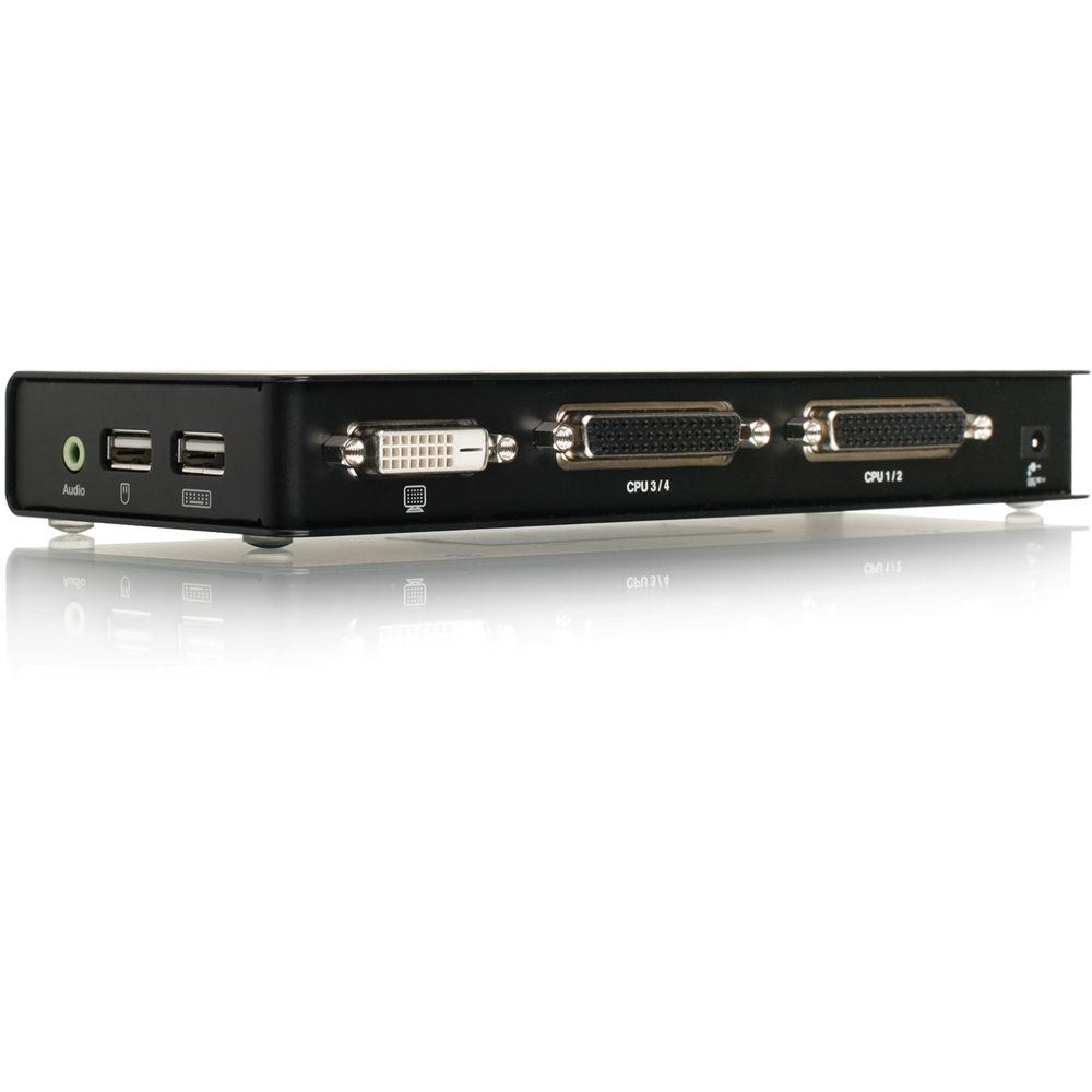 IOGEAR GCS1004 4-Port USB DVI KVM Switch