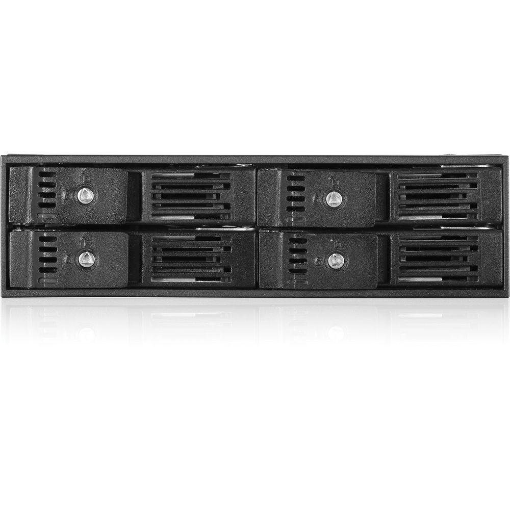 iStarUSA 5.25" to 4 x 2.5" SATA 6 Gb s Trayless Hot-Swap Cage