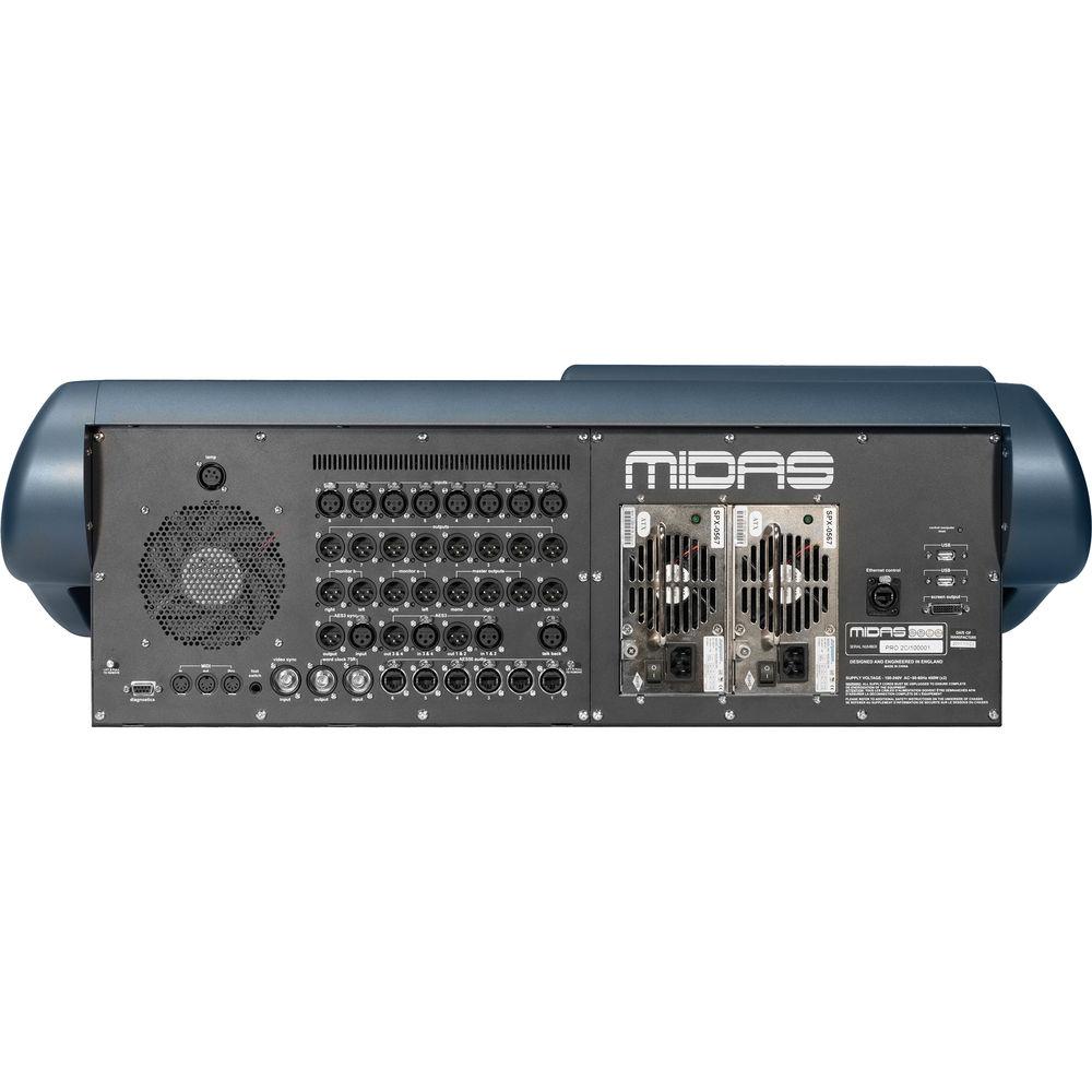 Midas PRO2C CC Control Center 64-Channel x 27-Bus Digital Audio Mixing System