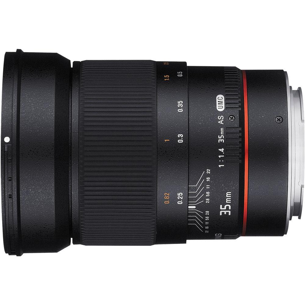 Samyang 35mm f 1.4 AS UMC Lens for Canon EF