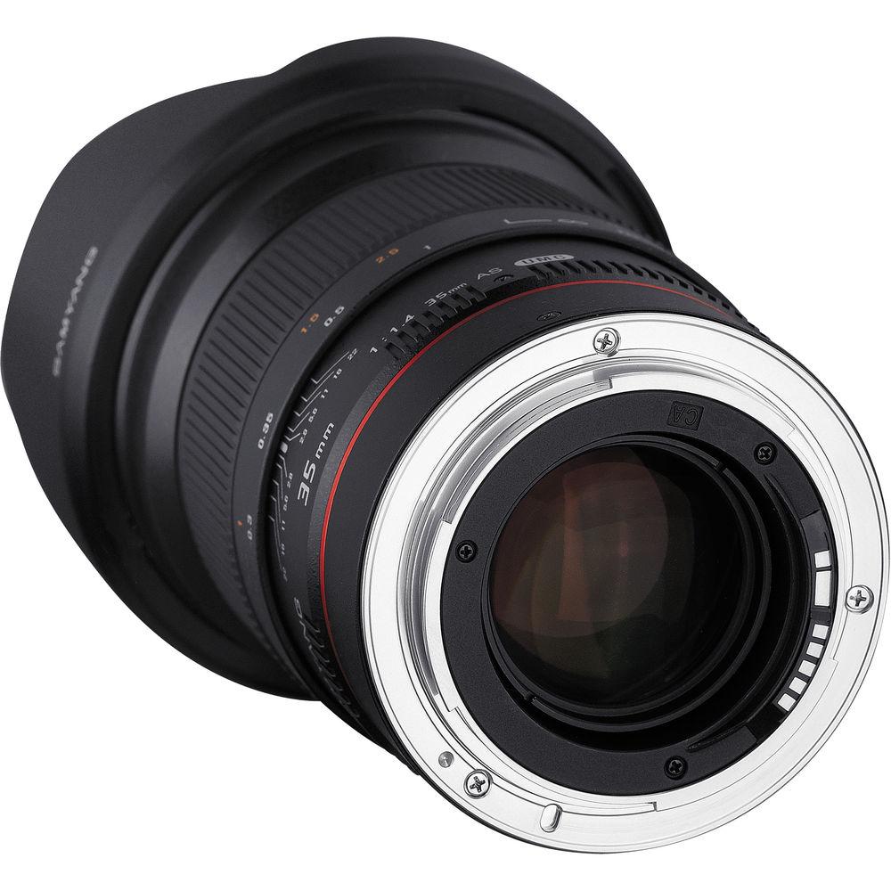 Samyang 35mm f 1.4 AS UMC Lens for Canon EF