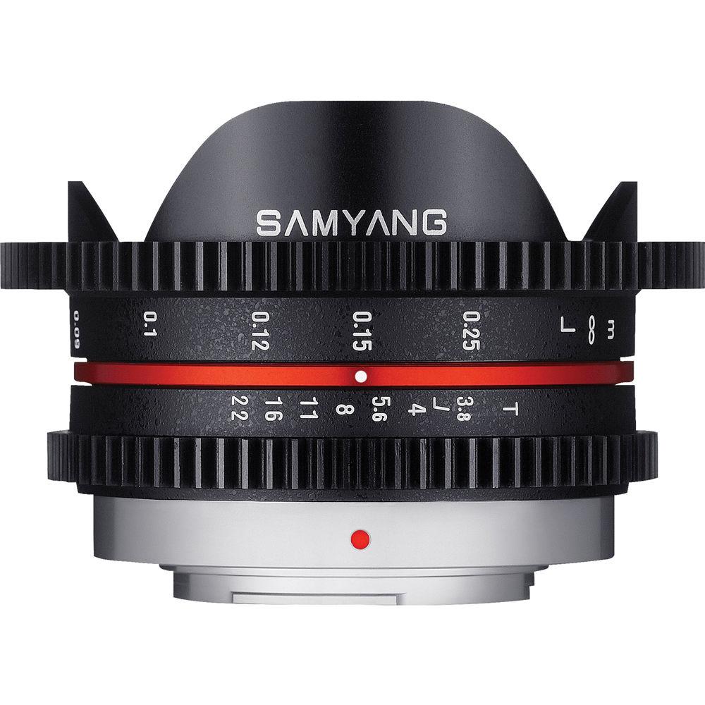 Samyang 7.5mm T3.8 Cine UMC Fisheye Lens for Micro Four Thirds Mount