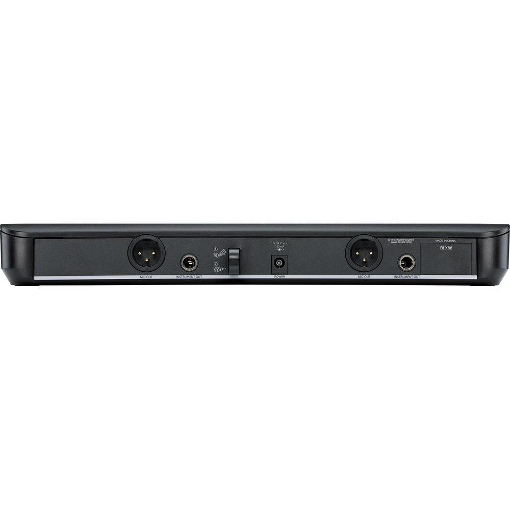 Shure BLX188 CVL Dual-Channel Dual Lavalier Wireless Mic System