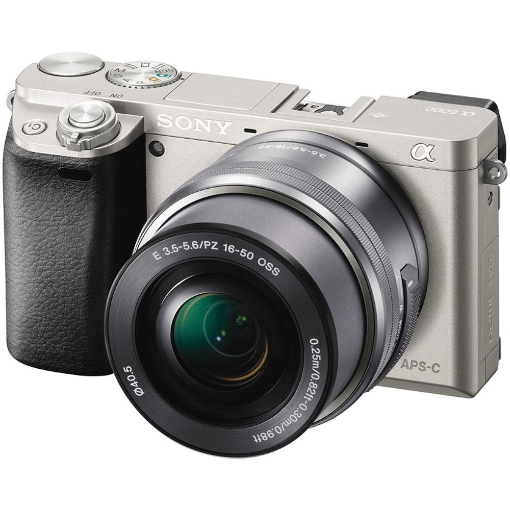 Sony Alpha a6000 Mirrorless Digital Camera with 16-50mm Lens