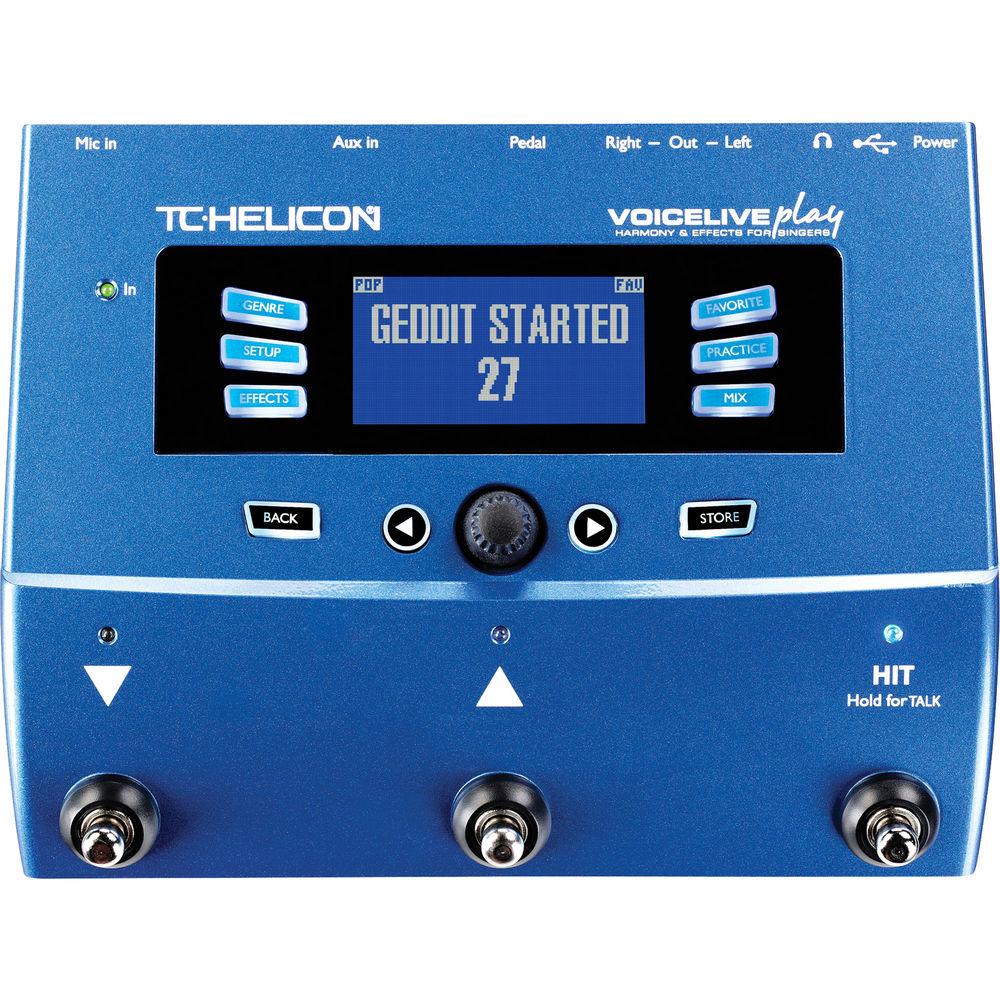TC-Helicon VoiceLive Play - Vocal Effect Processor Pedal