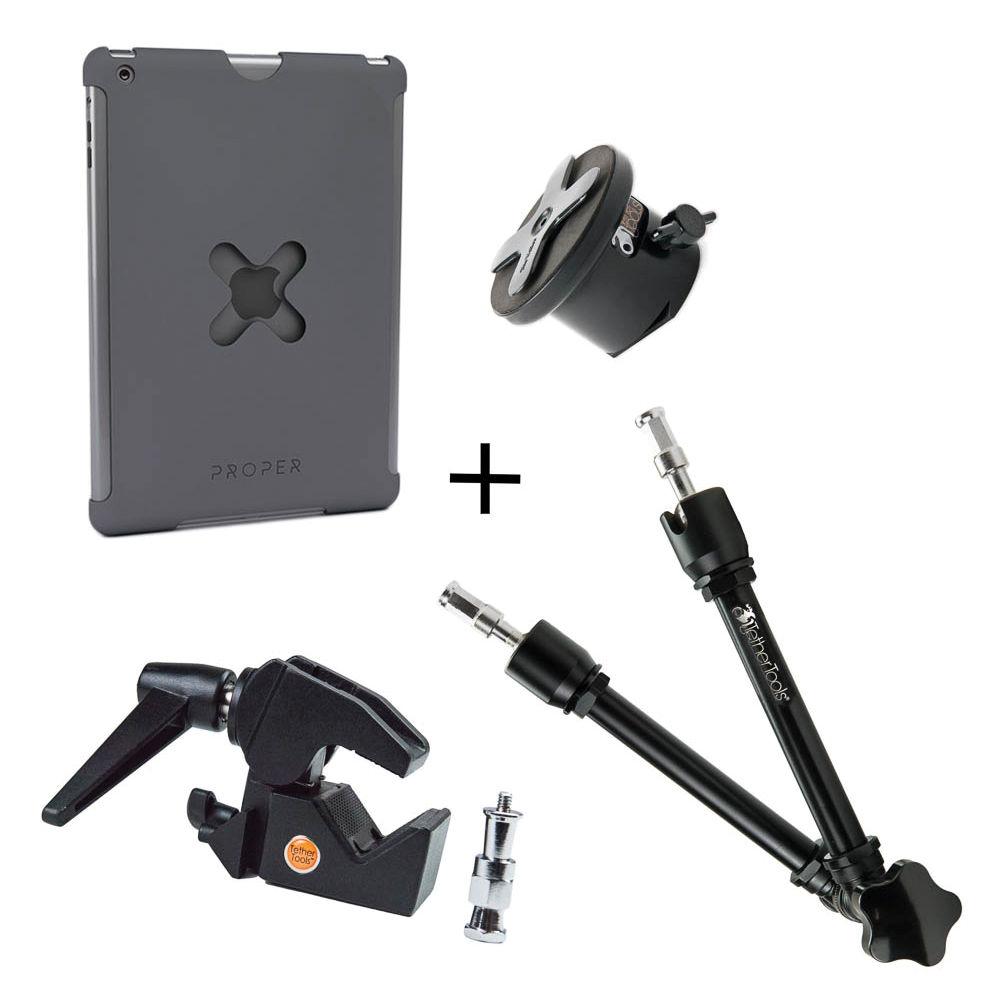 Tether Tools Rock Solid Master Connect Arm, Clamp & Case Kit for iPad Air