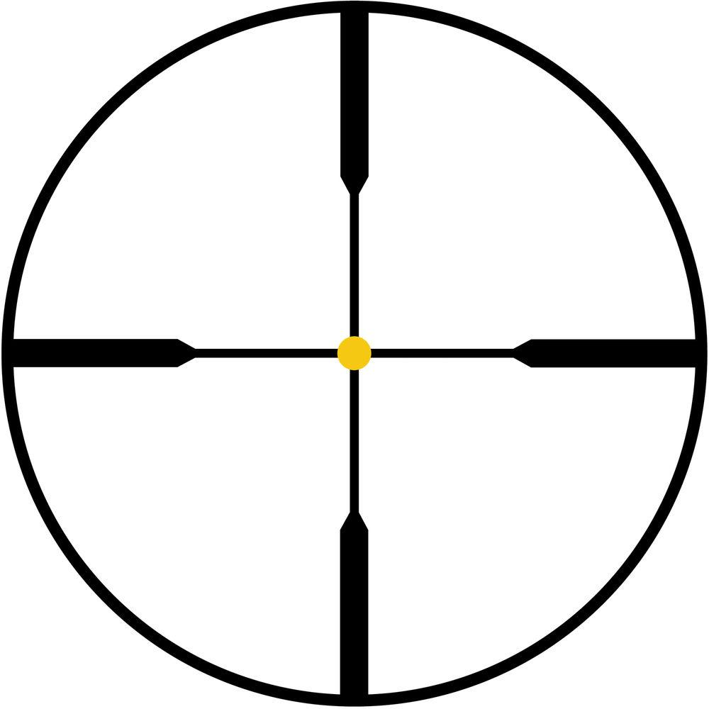 Trijicon 1-4x24 AccuPoint Riflescope with Amber-Dot Duplex Reticle