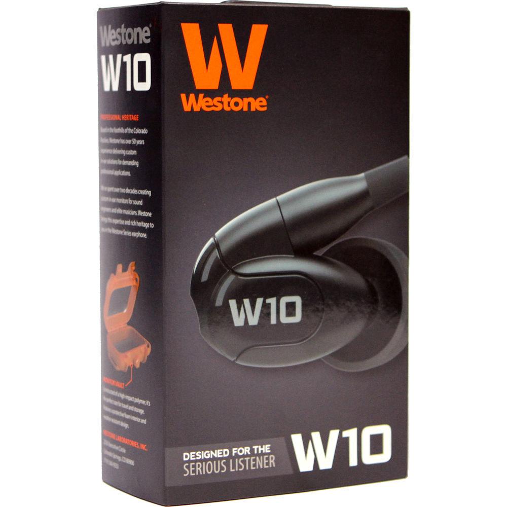 Westone W10 Single-Driver True-Fit Earphones with MMCX Audio and MFi Cables